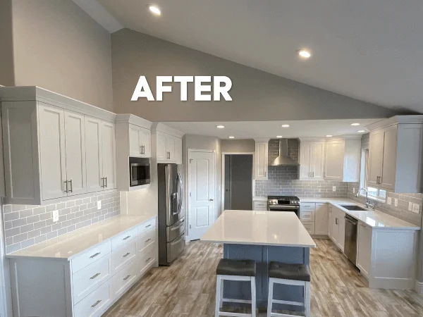 Kitchen after remodel